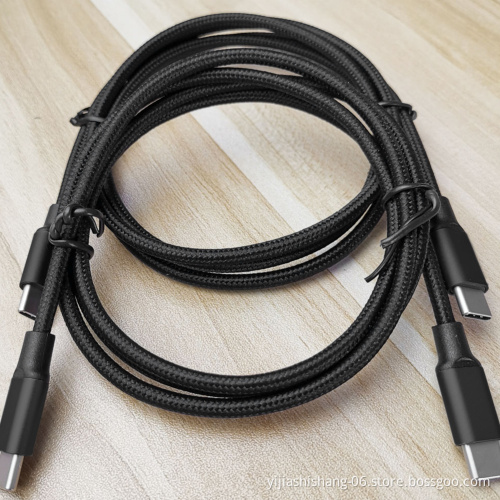 100W PD Fast Charging USB Type C Cable to USB C Cable Type-C Devices Cables